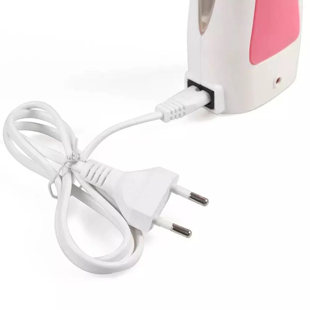 Electric Hair Removal Wax-melt Machine, Heater EU Plug Portable Epilator Roll, Heater Melt Depilation Hair Removal, SPA Handheld Body Depilatory Machine Hair Removal Tool
