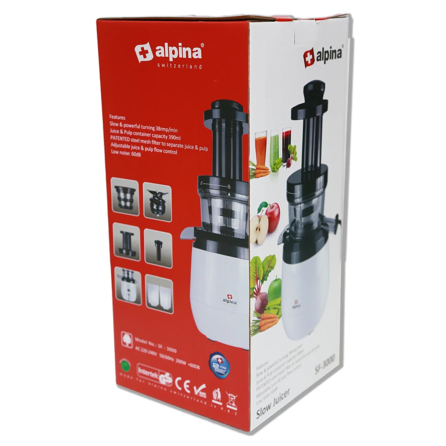 Slow Juicer .SF-3000-SB