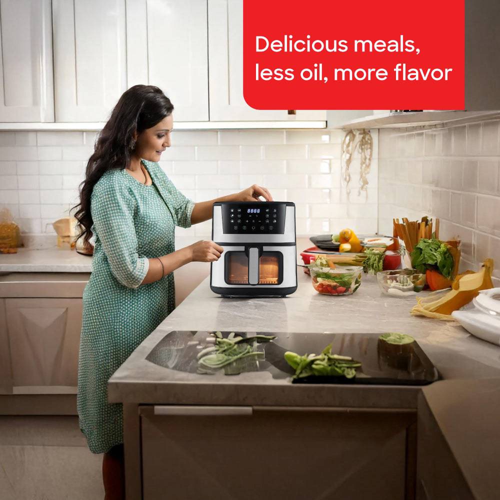 SANFORD AIRFRYER 7 LITER GLASSVIEW SF2454AF
