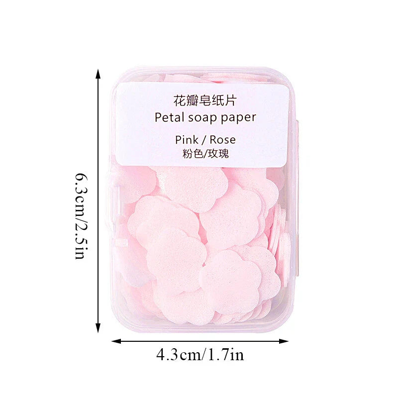 Travel Soap Paper Ð Compact & Convenient Hygiene (ASSORTED)