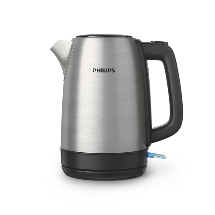 Philips Daily Collection Metal Kettle-Spring Lid, Light indicator HD9350/92