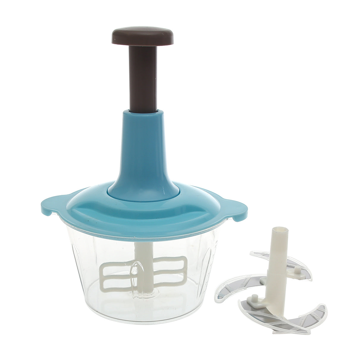 Manual Kitchen Hand Chopper Ð 2L Push?Down Vegetable & Fruit Dicer